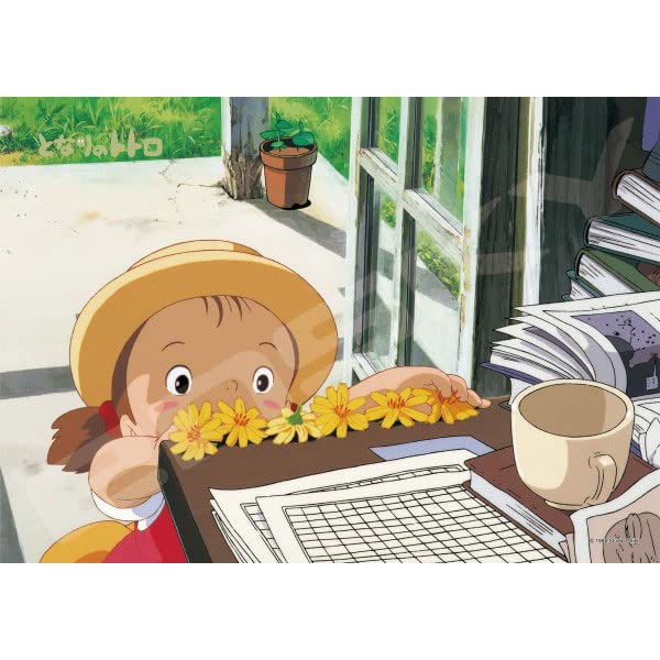 Ensky Jigsaw My Neighbor Totoro Flower x 108 Puzzle - Mei s Shop, 18.2 25.7 cm, pieces, 108-610