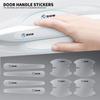 8pcs Car Door Bowl Anti-scratch Badge Clear Door Handle Sticker For X1 X2 X3 X5 X4 X6 X7 G30 G20 G32 G11 G12 F40 F30 F20 F1