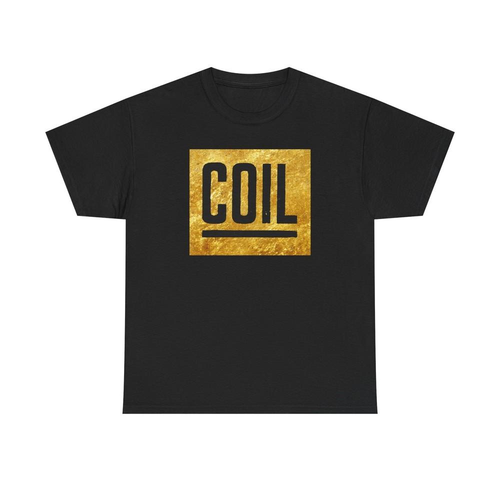 

COIL Gold is the Metal Shirt UK Experimental Industrial Electronics Unisex T-Shirt S