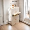 Foldable Five-Drawer Multi-Layer Storage Cabinet for Home, Bedroom, or Kitchen