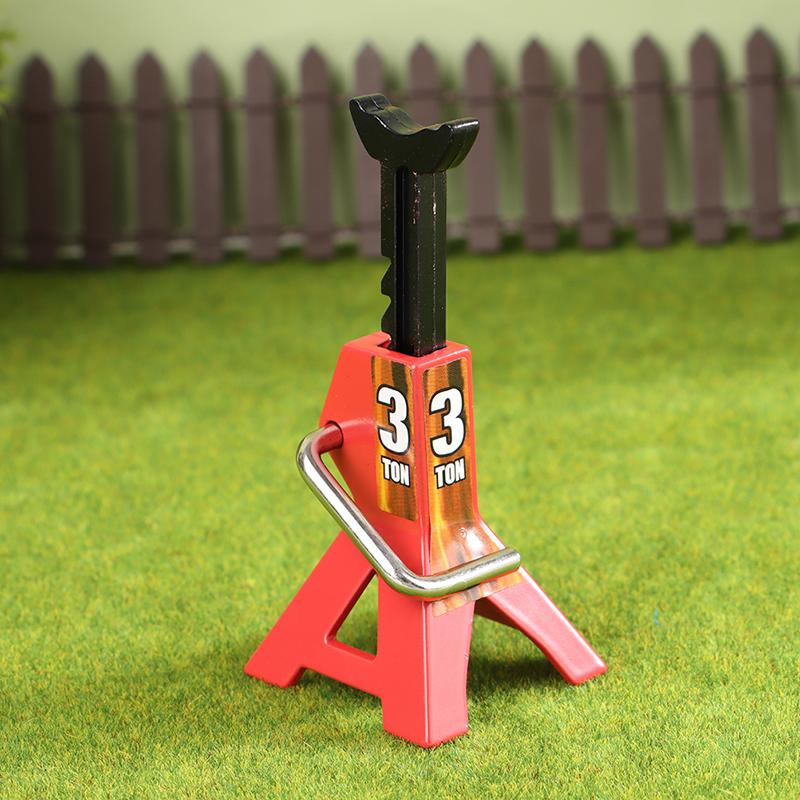 

Підставки-домкрати для симуляції підлоги, пара стійок-підйомників, стійка для радіокерованої іграшкової машини, вантажівки, підйомний стійкий домкрат для заміни шин, аксесуари для сцени червоний