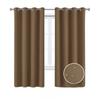 Nordics Full Blackout Solid Color Curtain With Polyester Fabric For Living Room And Bedroom Windows
