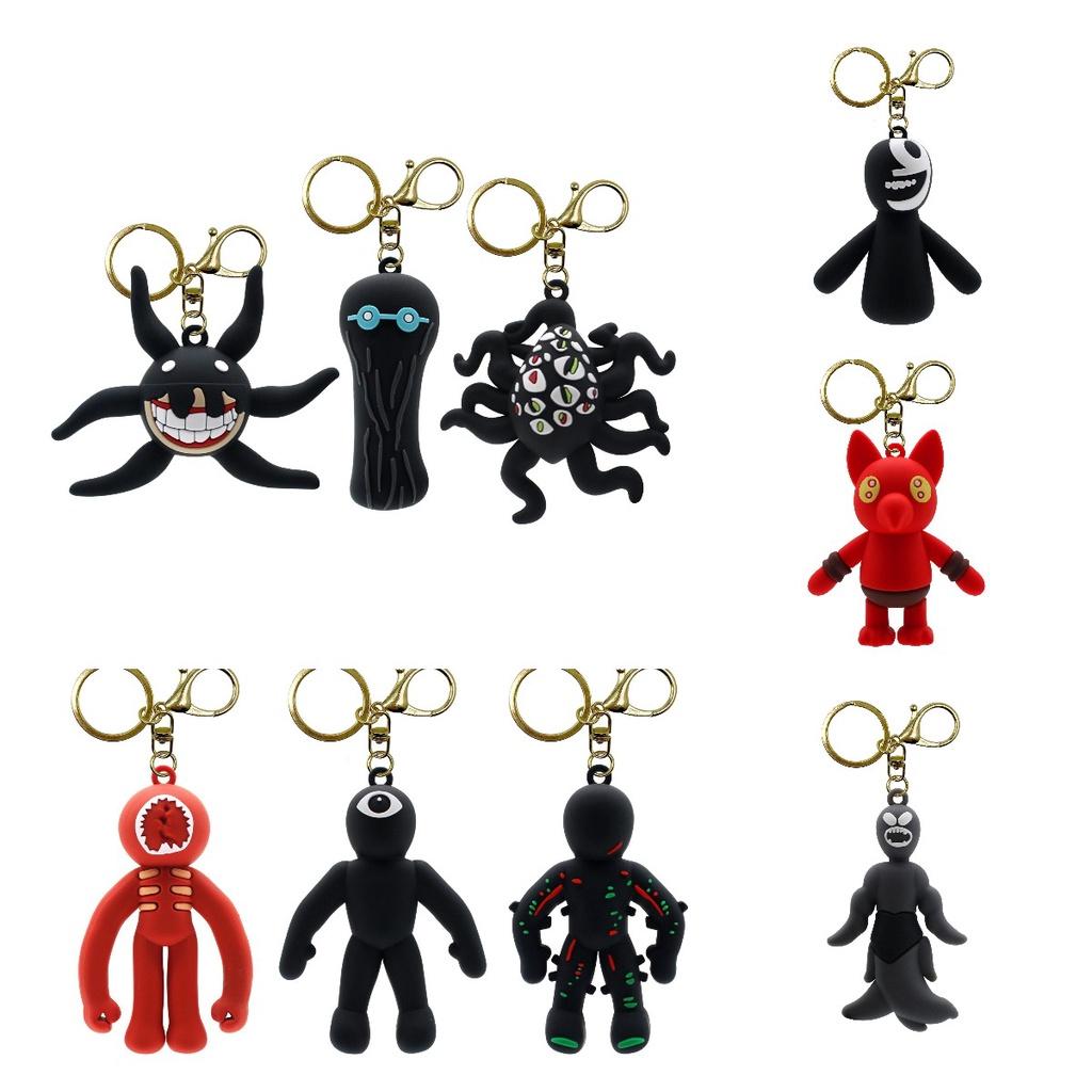 Haoan Doors Roblox Figure Keychain Pendant For Your Bag Or Keys Spooky And Cute Pvc Soft Rubber Material!
