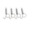 10Pcs Tier Käfig Riegel Lock Frühling Kaninchen Käfig Tür Zugfeder Mit Haken
