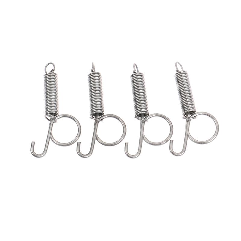 10Pcs Tier Käfig Riegel Lock Frühling Kaninchen Käfig Tür Zugfeder Mit Haken