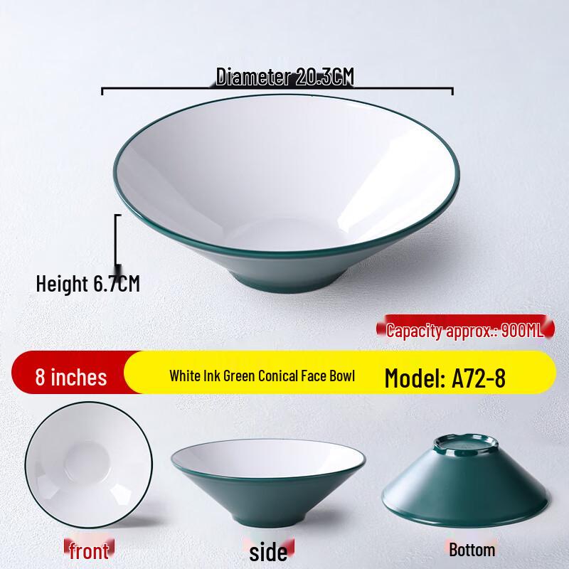 Ru Han Melamine Anti-Drop Noodle Bowl