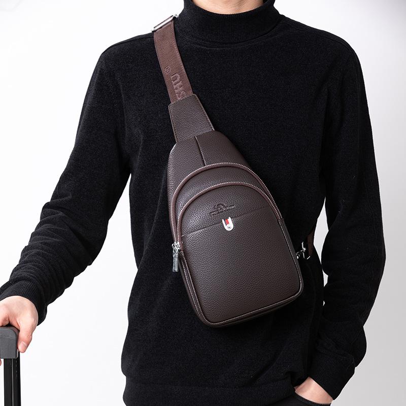 

TS JYL laptop bag,Wholesale 2021 New Chest Bag Men Shoulder Crossbody Casual Fashion Bag OneSize коричневий