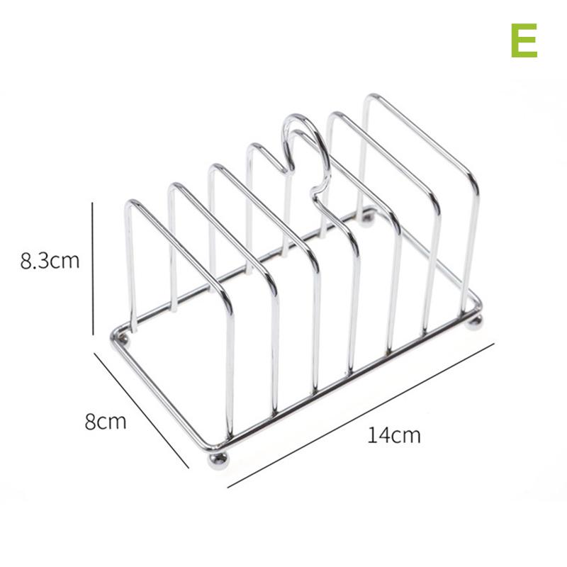 1 pièce de grille de cuisson en acier inoxydable Utilisation polyvalente comme support à toasts, support à pain, grille de cuisson, assiette à pizza, pot de grill, accessoire pour friteuse à air