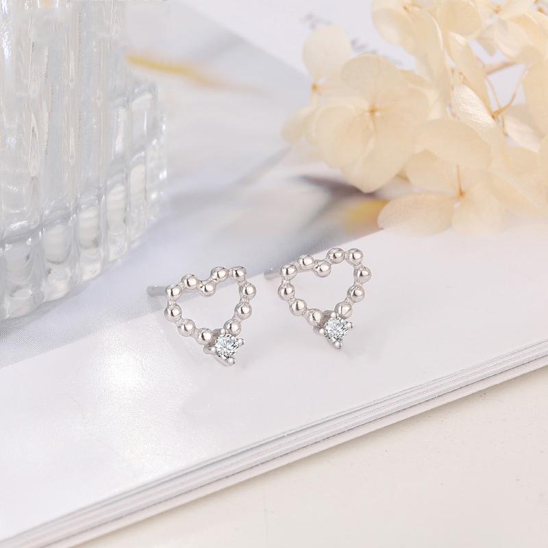 

Серьги Love Doudou из стерлингового серебра 925 пробы Мини-серьги Женственные простые серьги