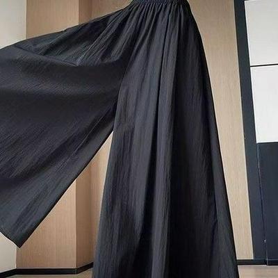Falda Pantalón Yamamoto para Mujer Talla Grande de Corte Holgado Línea A Pierna Ancha Primavera/Verano 2026