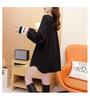 2026 New Style Women's Plus Velvet Long-Sleeve Mid-Length Hip-Covering T-shirt for Autumn/Winter