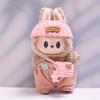 3pcs Handmade Crochet Set for Labubu No Doll Includes Clothes, Bag, Hat Labubu Accessories, Cosplay,