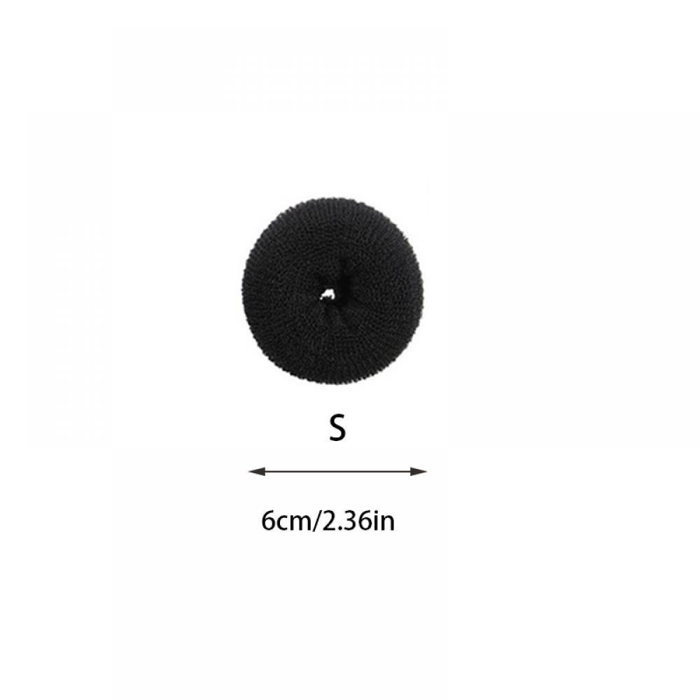 Plate Hair Donut Hair Bun Maker Roller DIY Magic Elastic Foam Sponge Hair Styling Tools Princess Hair Accessories S/M/L