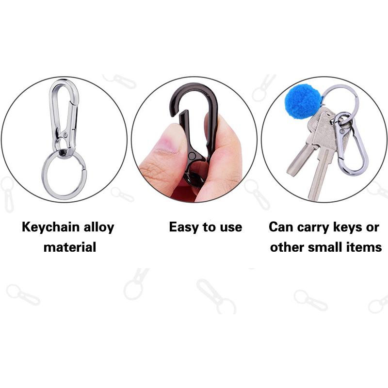 Multifunction Car Moto Keychain Multifunctional Buckle Ring Belt Man Keyring Supplies Anti Loss Accessories Hook Gift