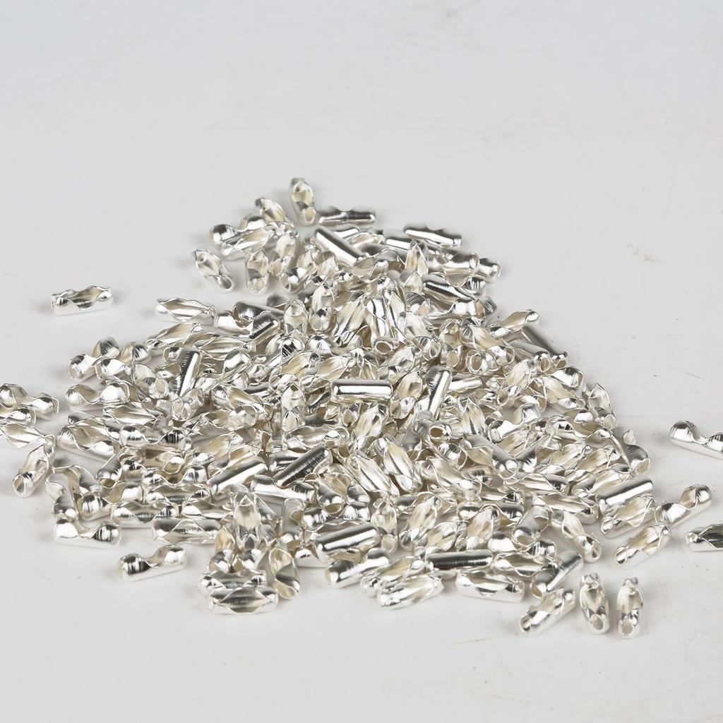 200Pcs Vintage Metal Beads Buckle Chain Clasps Connect Buckle DIY Necklace Bracelet Connectors Jewelry Findings
