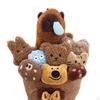 Floral Arrangement with Plush Doll for Special Occasions
