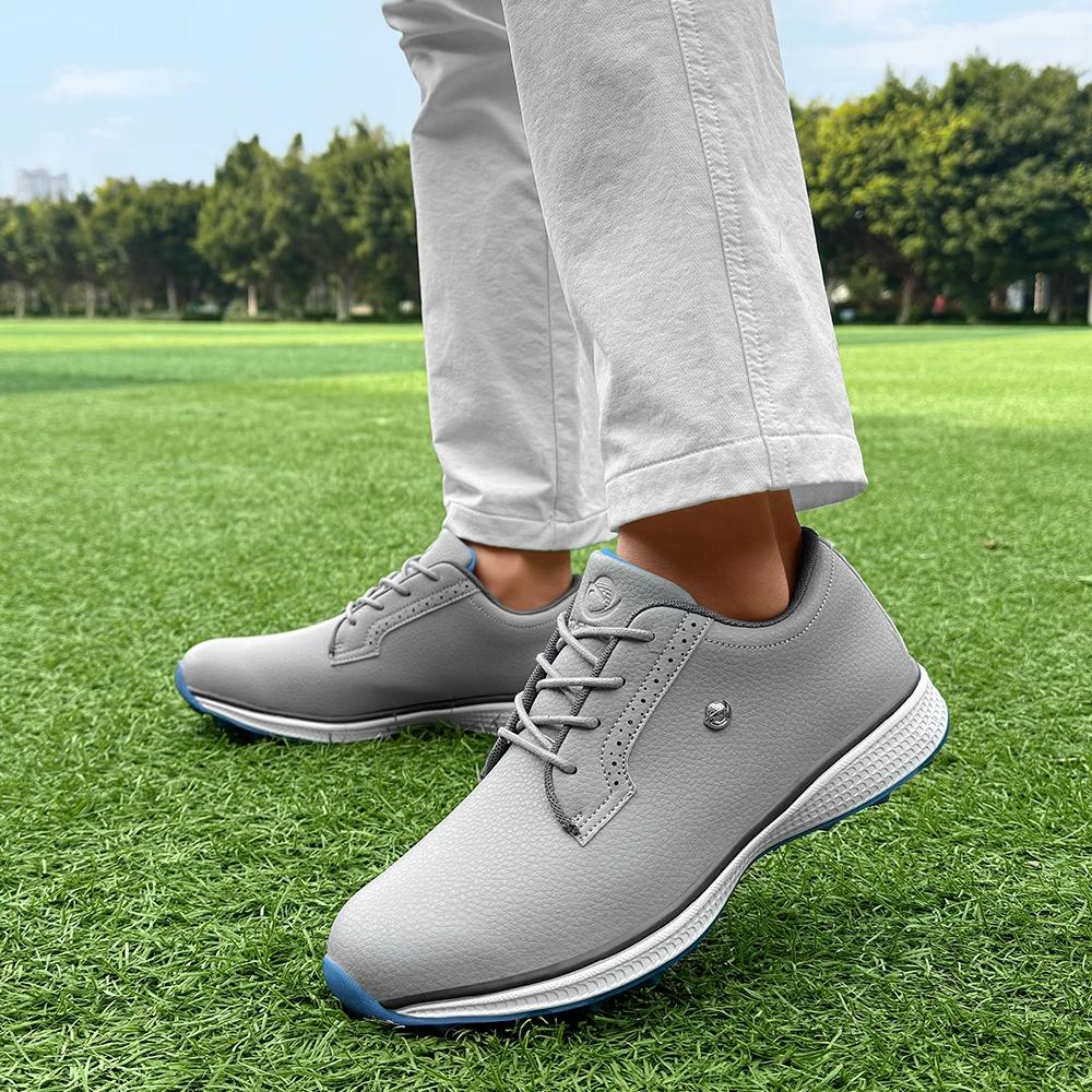 Pánské golfové boty Golfové tenisky pro muže Pohodlná obuv na chůzi Pánské boty do posilovny Velké velikosti
