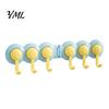 Room Organization Hangers Punch-Free Wall Hook Rack, Self Adhesive Multi-Hook Organizer, Waterproof Entryway Coat Hooks 180 Degree Rotating
