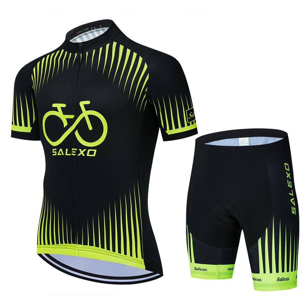 Short-sleeved Cycling Clothing Men's Suit Summer Road Cycling Clothing Quick-drying Breathable 2026 Summer Breathable Cycling Clothing Suit