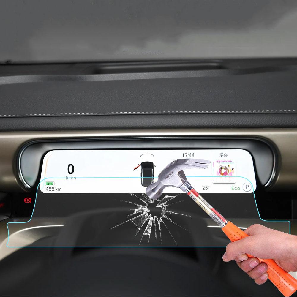 For Benz Smart 3 2023 2024 2025 Car Dashboard Screen Protector Toughened Glass Protective Film Sticker Car Styling Accessories