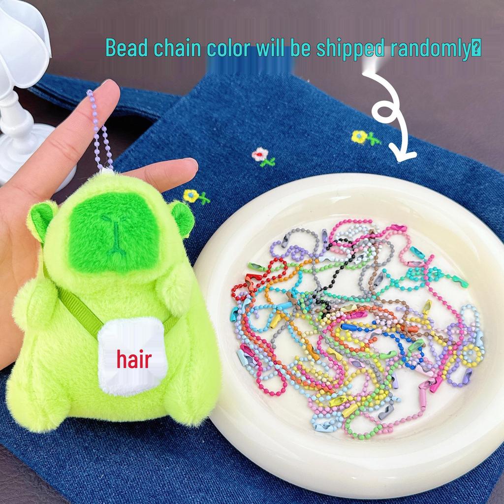 Capybara Anhänger Plüschpuppe Rucksack Schlüsselanhänger - Internet-Berühmtheit Bestseller Taschenanhänger