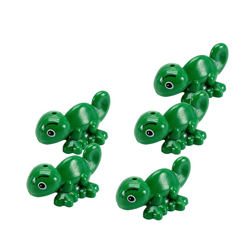 5 SZT./Zestaw Uroczy Kot Wąż Pająk Jaszczurka Zwierzęta Figurki Klocki DIY Zabawki dla Dzieci Prezenty Zabawka Zwierzę 38801 13786