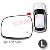 Verre de rétroviseur latéral chauffant de remplacement pour voiture, avec plaque, pour Dodge Grand Caravan 2008-2020