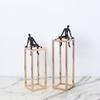 Metal Frame Black Figure Sculpture Meditator Ornaments Modern Luxury Books Creative Home Decoration Ornaments Statue Gifts