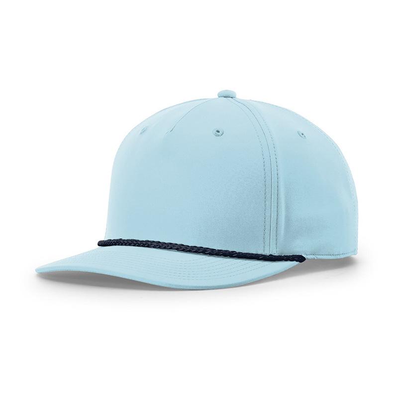 WoZhen Summer White Black Unisex Richardson 256 Trucker Hat High Quality Custom Snapback Cap Rope Fashionable Canvas for Outdoor