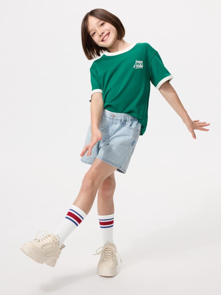 Uniqlo Japan Girls Denim Shorts