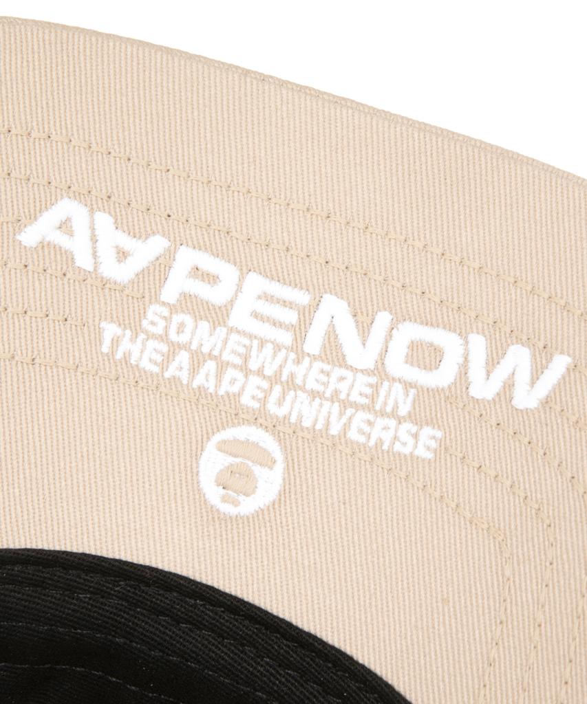 Eipeu Aape Now Moonface Logo Cap Beige / Aapcpm4865Xxqbgl