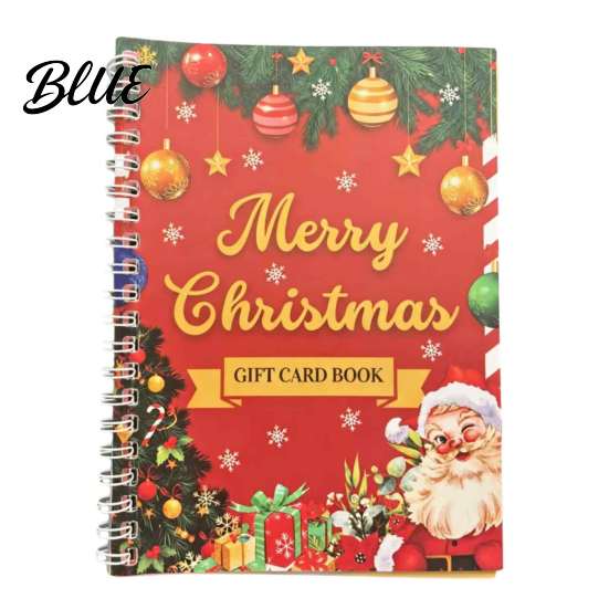 Urlaubskarten-Aufbewahrungsalbum Frohe Weihnachten Buch Stabiler Grußkartenhalter Durchdachte Geschenke Dekorativer Geschenkehalter für Frau Freundin Mutter