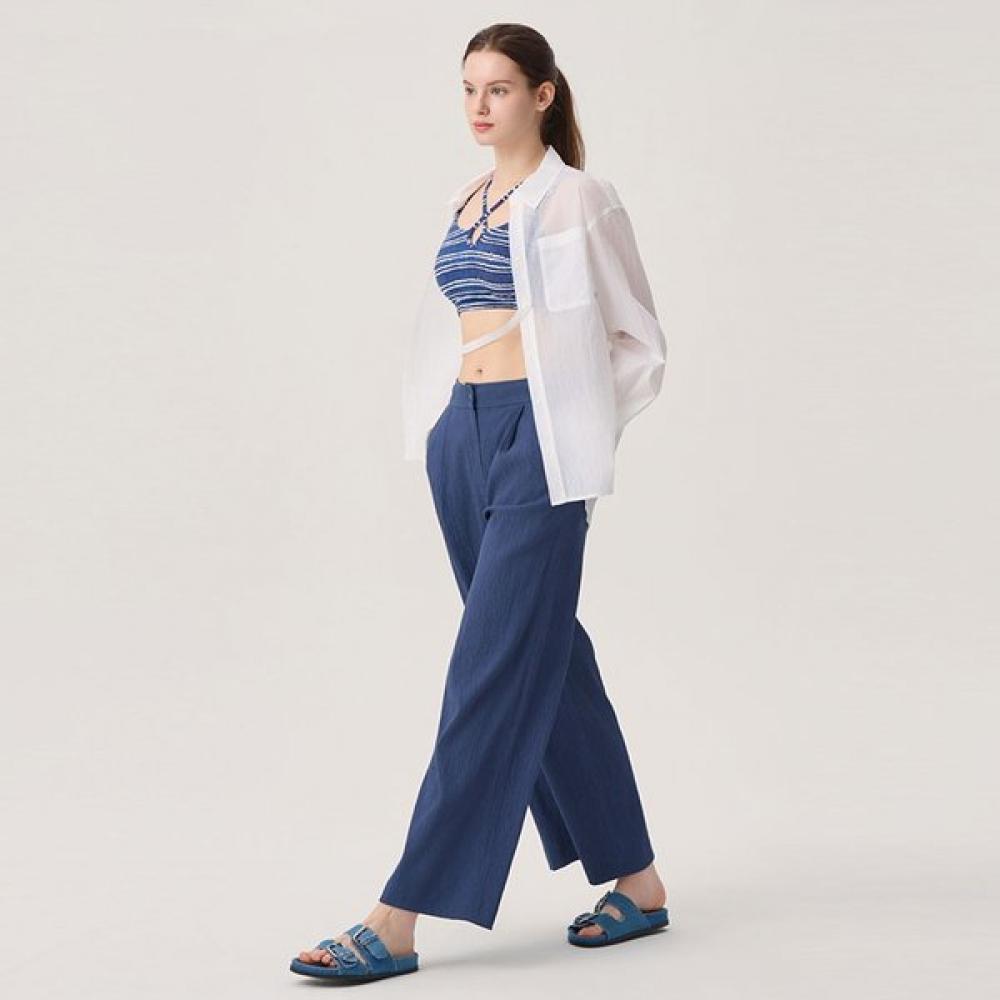 Huit Summer Wide Fit Pants Htwpn5j10t