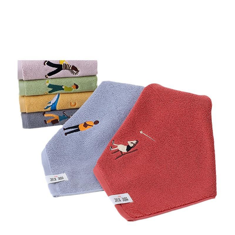 Pure Cotton Square Towel, Pure Cotton Soft and Skin Friendly Baby Hand Towel, Face Towel, All Cotton