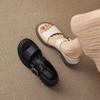 Roman Style Sandals Women's 2026 New Summer Outdoors Wear Casual Heightened Block Heel Shoes