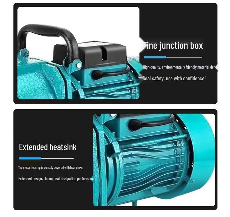 220V Household Self-Priming Automatic Water Booster Pump for Wells