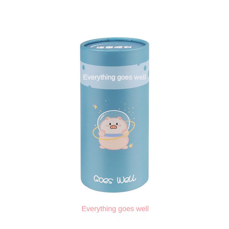 1~10PCS Cartoon Interior Decoration Creative Circular Paper Mouth Design Car Accessories Car Tissue Box Portable