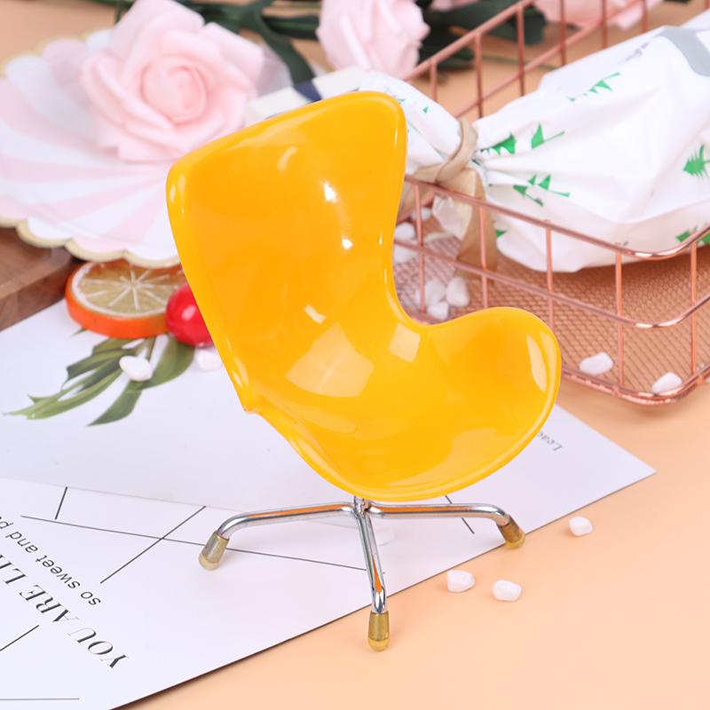 1Pc 1/6 Dollhouse Miniature Chair Furniture Model Toys For Doll House Decoration