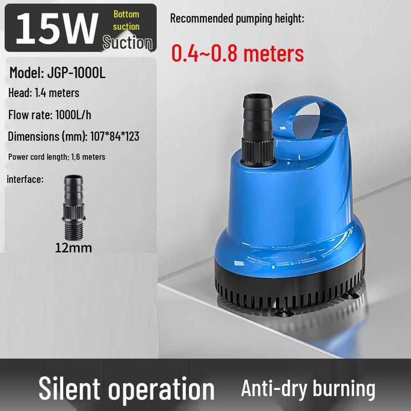 Forest Bottom Suction Submersible Aquarium Water Pump Silent Filter SunSun Authentic