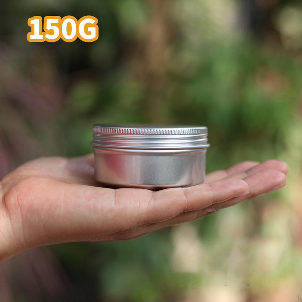 Camping Cooking Aluminum Spice Jars Liquid Bottle Picnic Kitchen Pot Condiment Tins Canister