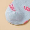 1/5 Pairs Women's Cute Cartoon Mid Calf Socks Pure Sotton Skin-friendly Breathable Mid-tube Socks Suitable for All Seasons