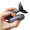 Oenux Sea Life Animals Soft Shark Whale Dolphin Squid Pufferfish Crab Model Action Figures Anti Stress Relief Toy Kids Gift