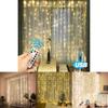 Magical 300 Led Curtain Fairy Hanging String Lights With 8 Glorious Lighting Modes