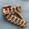 Wooden Back Massage Roller Meridian Manual Lymphatic Drainage Tool Deep Tissue Muscle Pain Relief for Body Neck Leg