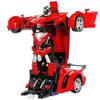 2 en1 RC Sport Transformation Voiture Robot Télécommandé Déformation Auto Jouet