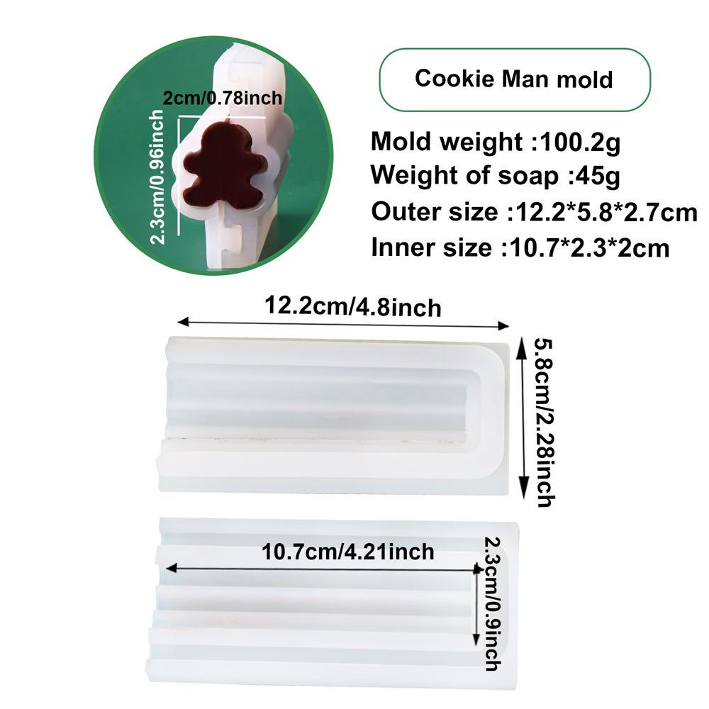 

Рождественская елка Лось Борода Трубка Колонна Трубка Колонна Силиконовая форма для мыла свечей Вставка Принадлежности для мыловарения Силиконовая форма для мыла