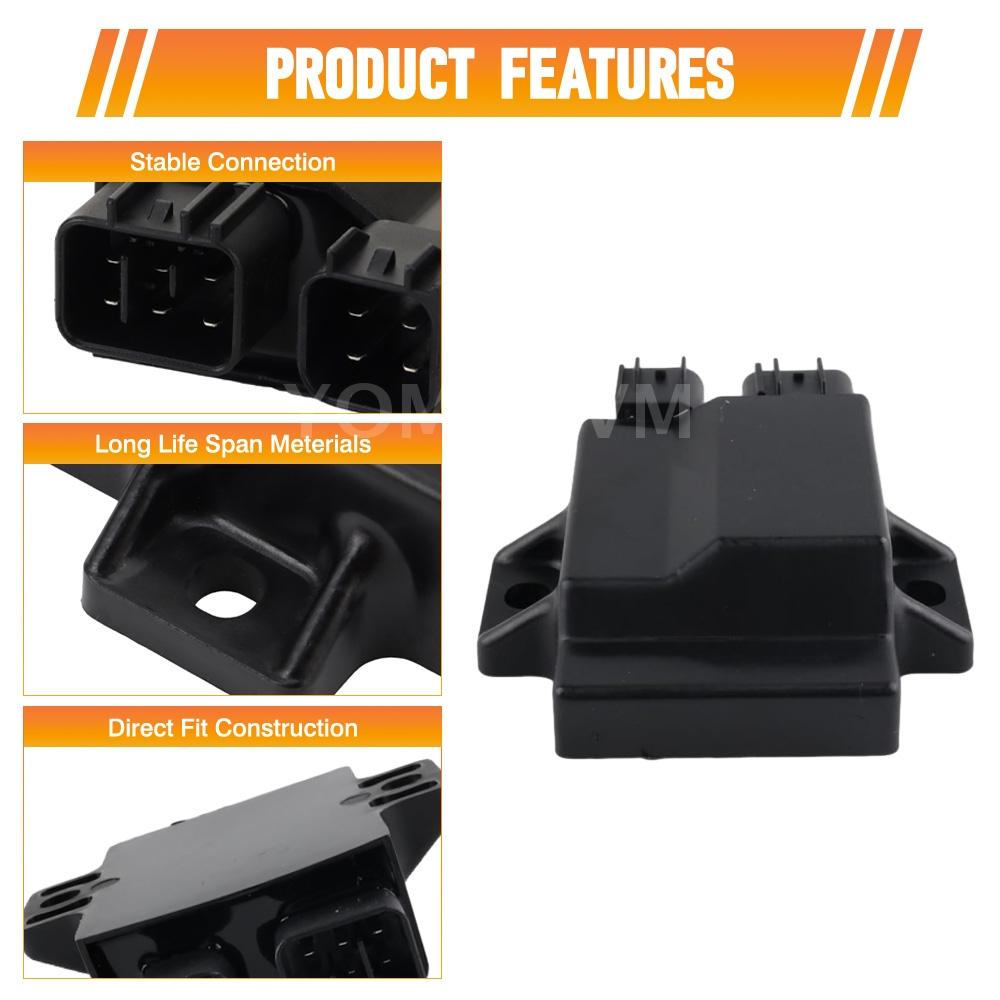Ignition CDI Module Box Replacement For Nissan Tohatsu 8 HP 9.8 HP Outboard 2004-2009 2010-2014 3AA-06060-0 3AA060600 3AA-06060