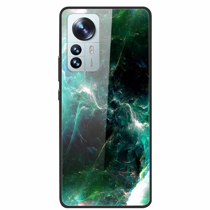 Tempered Glass Cases For Xiaomi 12T 5G Case Hard Phone Back Cover for Xiaomi 12T Pro Protection Shells Mi 12 T 12TPro 2022 Cool
