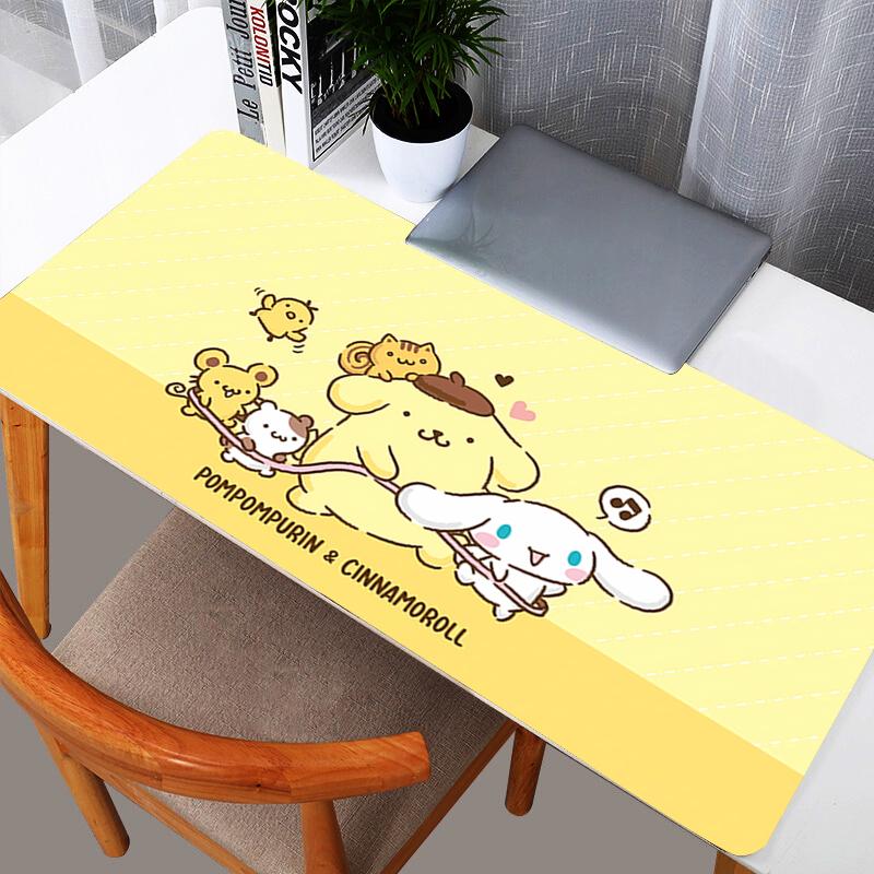 Pompompurin Mouse Pads durable Anime Gamer New Keyboard Desk Mouse Mat Carpet Rubber Tapis Souris Gaming Notbook Mousepad