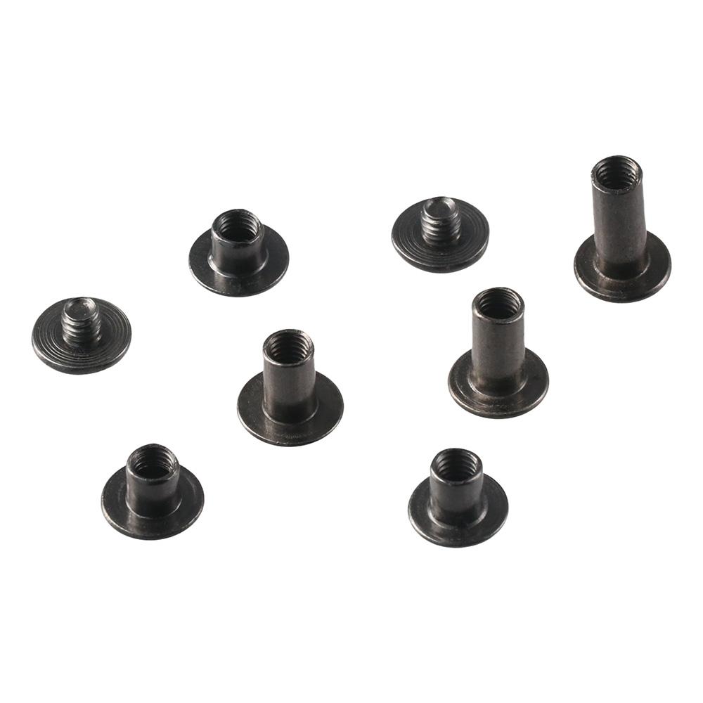Black Leather Rivets Assorted Size Screw Rivets Purse Repair Chicago Binding Screws  Leather Craft